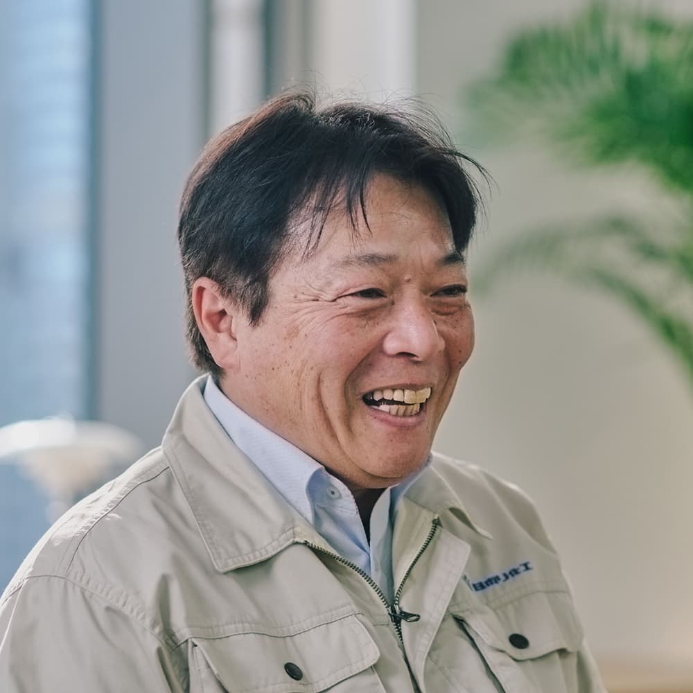 施工管理部 部長 齋藤
