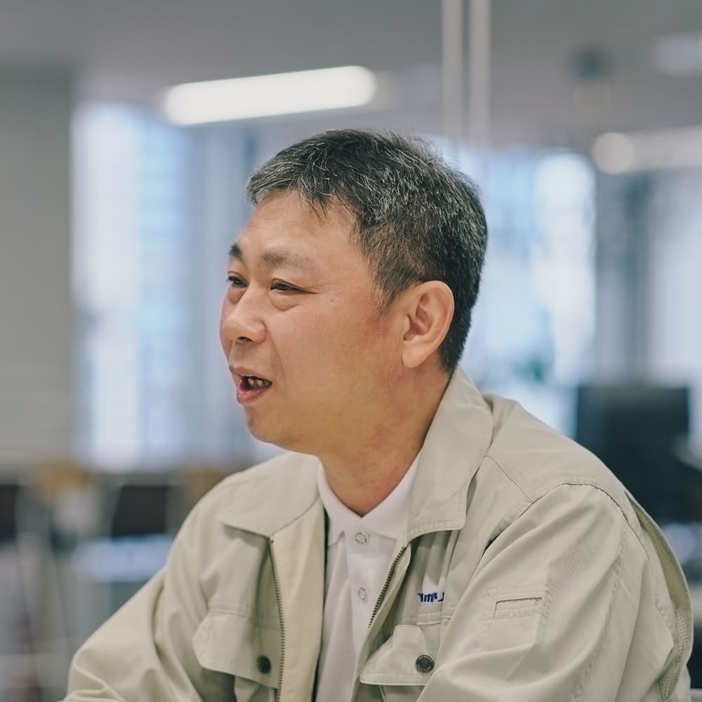 施工管理部 課長 赤木
